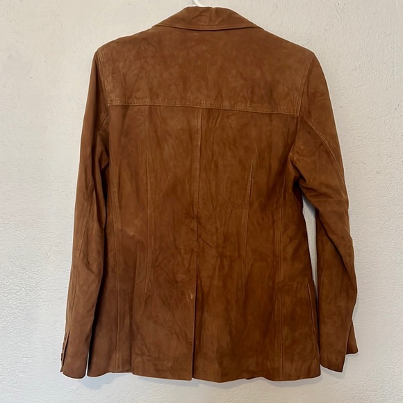 The Territory Ahead Genuine Leather Blazer - Picture 5 of 8